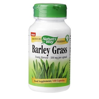 Nature's Way Barley Grass 100 Capsules 500mg