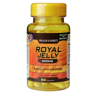 Holland & Barrett Royal Jelly 60 Capsules 500mg