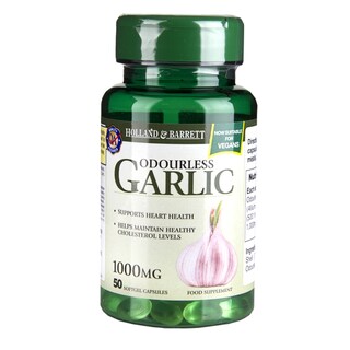 Holland & Barrett Odourless Garlic 1000mg 50 Softgel Capsules