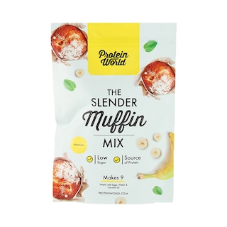 Protein World Slender Baking Muffin Mix Banana Flavour 200g