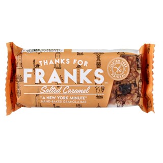 Thanks for Franks Salted Caramel Granola Bars 55g