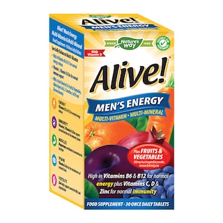 Nature's Way Alive! Men's Energy Multi-Vitamin 30 Tablets