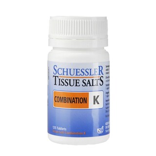 Schuessler Combination K Tissue Salts 125 Tablets
