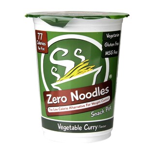 Zero Noodles Vegetable Curry Snack Pot 230g