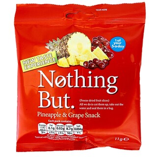 Nothing But Pineapple & Grape Snack 11g