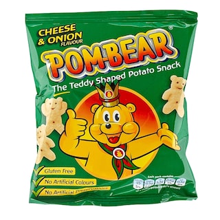 Pom-Bear Cheese & Onion Crisps