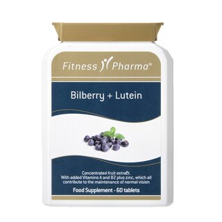 Fitness Pharma Bilberry & Lutein 60 Tablets