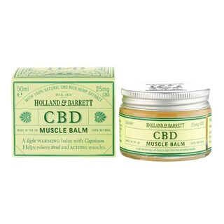 Holland & Barrett CBD Muscle Balm 50ml