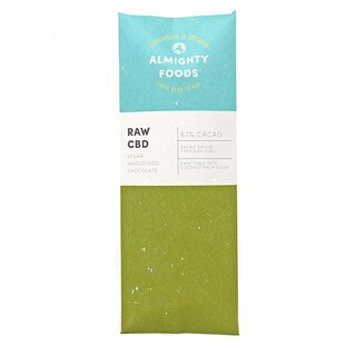 Almighty Foods Raw CBD Chocolate 30g