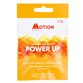 Motion Nutrition Day Time Power Up 6 Capsules 3 Day Trial Pack