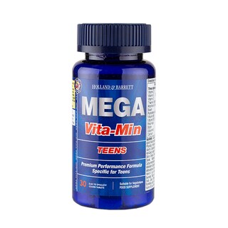 Holland & Barrett Mega VitaMin Teens 30 Tablets