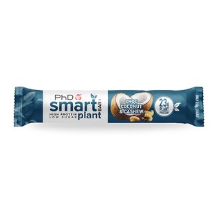 PhD Smart Bar Plant Chocolate Coconut and Cashew 60g