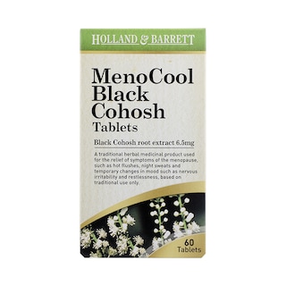 Holland & Barrett MenoCool Black Cohosh 60 Tablets