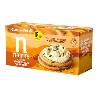Nairn's Gluten Free Cheese Crackers 150g