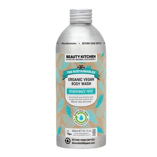 Beauty Kitchen Fragrance Free Organic Body Wash 300ml