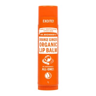 Dr Bronner's - Orange-Ginger Organic Lip Balm 4g
