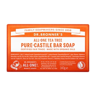 Dr Bronner's - All-One Tea Tree Pure-Castile Bar Soap 140g