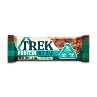 Trek Dark Chocolate & Sea Salt Protein Nut Bar 40g