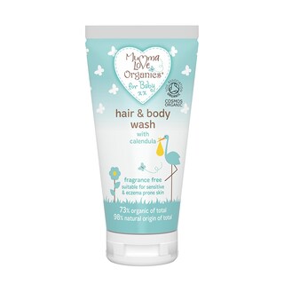 Mumma Love Organics Baby Hair & Body Wash 200ml
