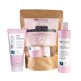 Sea Magik Pink Salt Spa Hair Treatment Duo