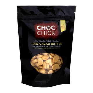 Choc Chick Organic Raw Cacao Butter 250g