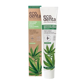 Ecodenta Certified Organic Multifunctional Toothpaste with Hemp Oil 75ml