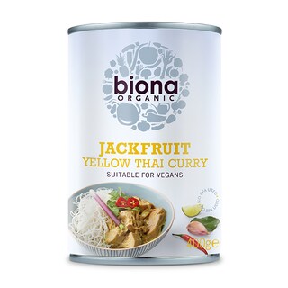 Biona Organic Yellow Thai Curry Jackfruit Can 400g