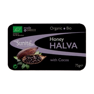 Sunita Halva With Dark Chocolate - Organic 75g