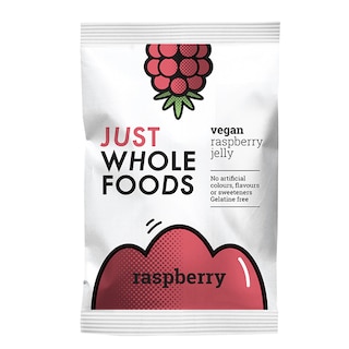 Just Wholefoods Vegan Jelly Crystals Raspberry