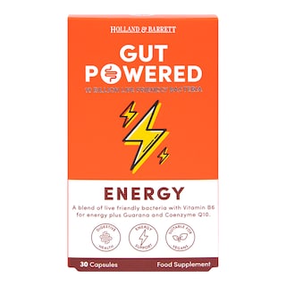 Holland & Barrett Gut Powered Energy 30 Capsules