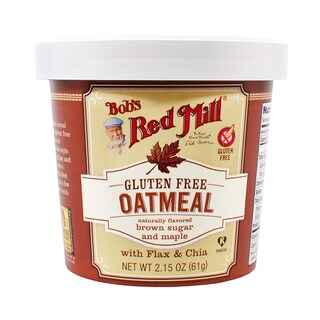 Bobs Red Mill Maple Brown Sugar Oatmeal Cup 61g