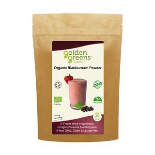 Golden Greens Organic Blackcurrant Powder 100g