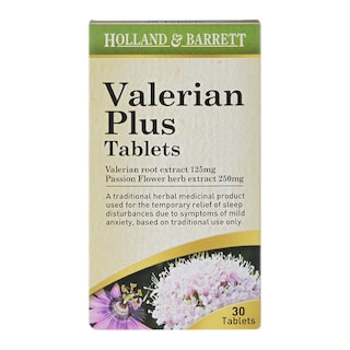 Holland & Barrett Valerian Plus 30 Tablets
