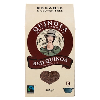 Quinola Organic & Fairtrade Red Quinoa 400g