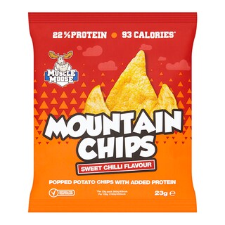 Moose Muscle Protein Crisps Chilli 23g