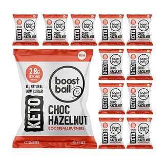 Boostball Keto Choc Hazelnut 12 x 40g