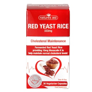 Natures Aid Red Yeast Rice 30 Capsules