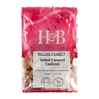 Holland & Barrett Salted Caramel Cashews 200g