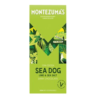 Montezuma's Sea Dog Lime & Sea Salt Bar 90g