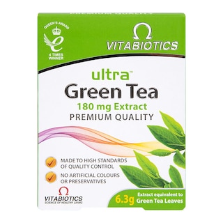 Vitabiotics Ultra Green Tea 30 Tablets