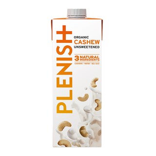 Plenish Organic Unsweetened 6% Cashew M*lk 1Ltr