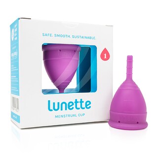 Lunette Menstrual Cup Violet size 1