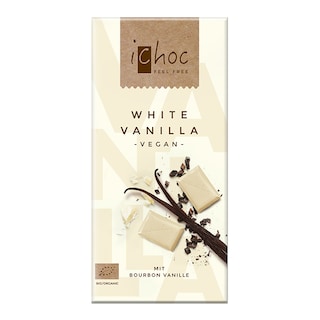 Ichoc White Vanilla White Rice Chocolate 80g