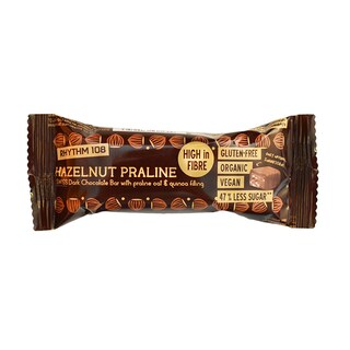 Rhythm 108 Swiss Chocolate Bar Hazelnut Praline 33g