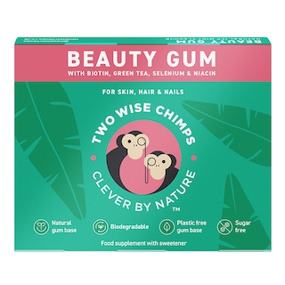 Two Wise Chimps Natural Beauty Chewing Gum 9pc