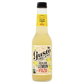 Gusto Organic Sicilian Lemon with Yuzu 275ml