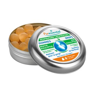 Puressentiel Respiratory Mint & Eucalyptus Flavour 45 Gum Drops