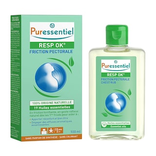 Puressentiel Resp OK® Natural Chest Rub with 19 Essential Oils 100ml