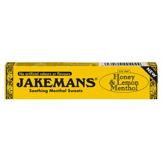 Jakemans Honey & Lemon Soothing Menthol Sweets 41g Stick Pack
