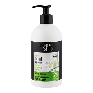 Organic Shop Moisturizing Minty Jasmine Hand Soap 500ml